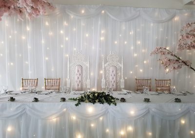 White Throne Chairs